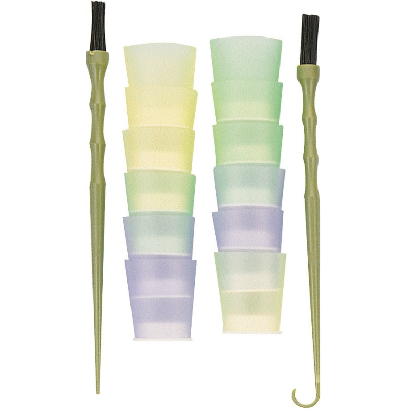 Hårfarvningssæt (2 børster+12...