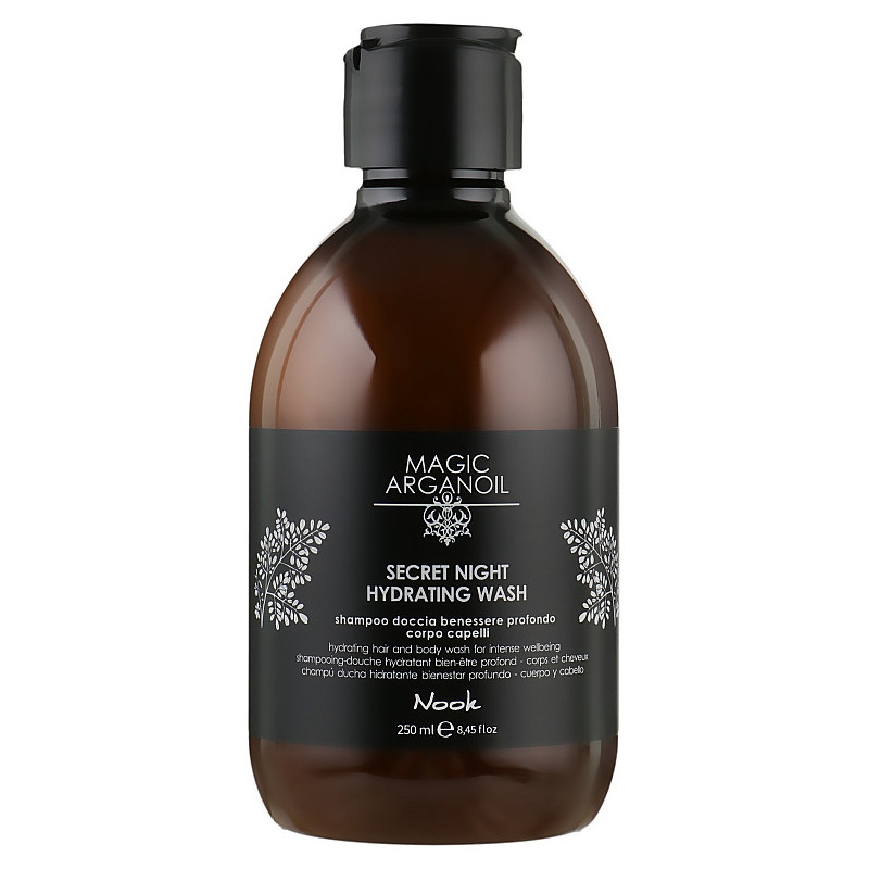 NOOK Magic ArganOil Šampūns matiem un ķermenim, mitrinošs, 250ml, 1gb.