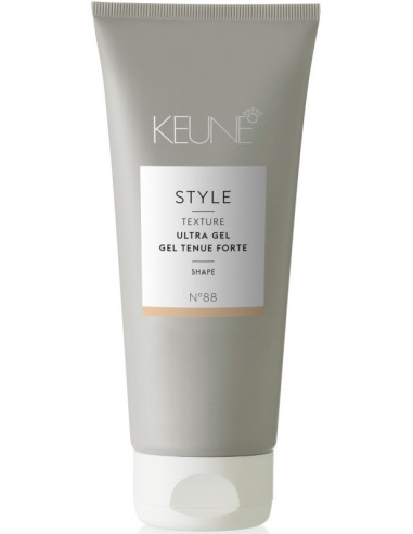 Keune Style Ultra Gel - stipras fiksācijas matu želeja ar karstuma aizsardzību 50ml