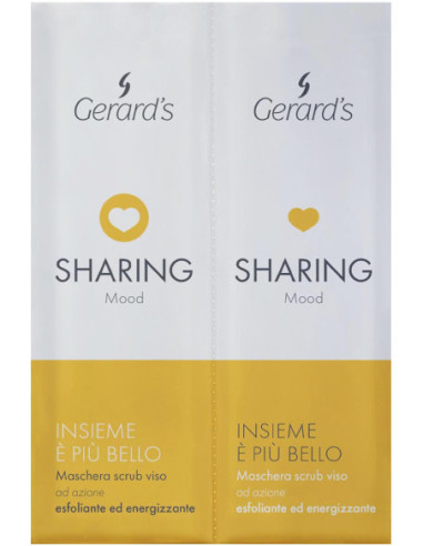 SHARING MOOD Ansigtsscrub/maske,...