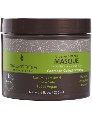 MACADAMIA Ultra Rich Repair-maske 236 ml