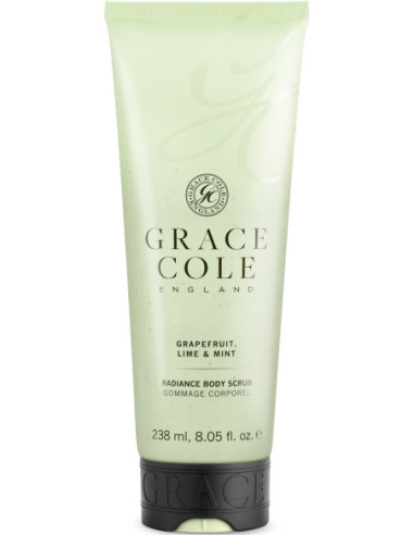 GRACE COLE Skrubis ķermenim (Greipfrūts/Laims/Piparmētra) 238ml