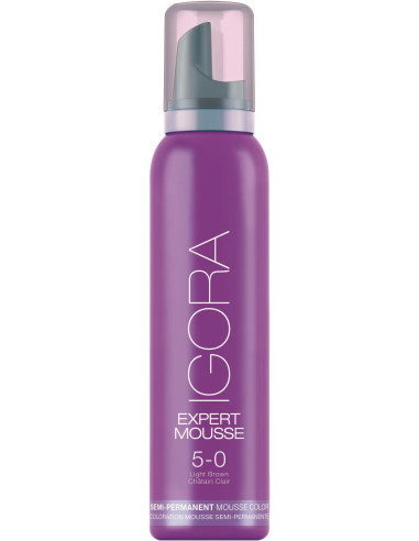 IGORA EXPERT MOUSSE 5-0 tonējošas matu putas 100ml