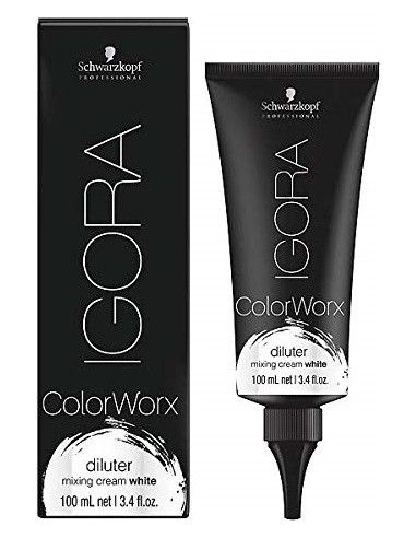 Igora Colorworx Baltais, tīrais tonis 100ml