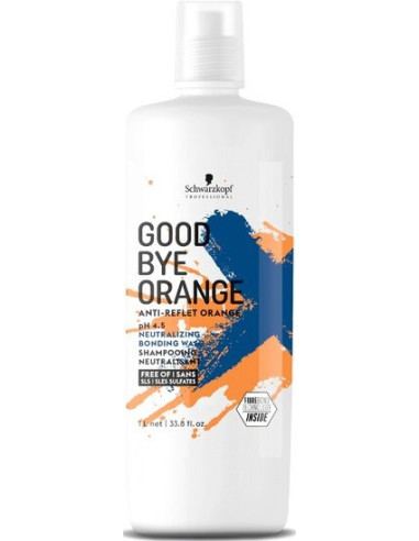 GoodBye Orange šampūns silto toņu neitralizācijai 1000ml