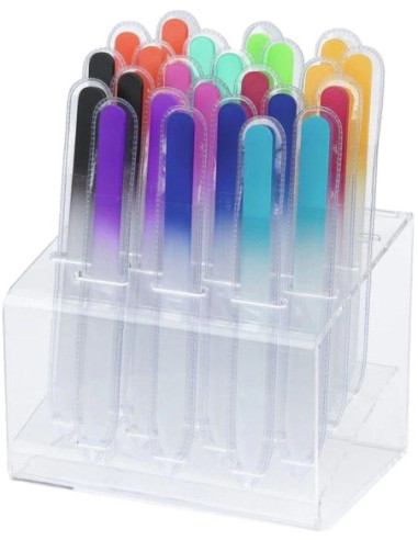 Neglefil, glas, 14 cm, 24 stk./pakke.