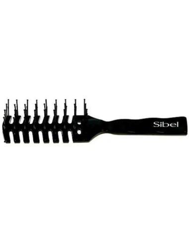 Black Vent Brush with Nylon Pins, L, 24pcs