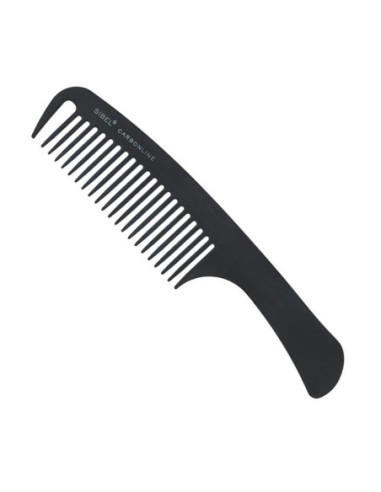 Comb carbon, antistatic, heat resistant 21.8cm