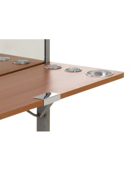 Kompakt mobilt frisørspejl S-cool