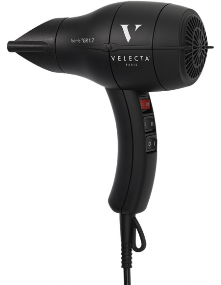 Hårtørrer Velecta ICONIC, TGR 1.7, kompakt, 1740W, sort