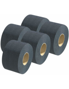 Papirkrave, sort, 5 ruller