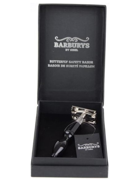 Barburys barberkniv "Sommerfuglehorn"