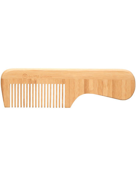OLIVIA GARDEN Bamboo Touch-kam, blodcirkulationsforbedrende, bambus, nr. 3