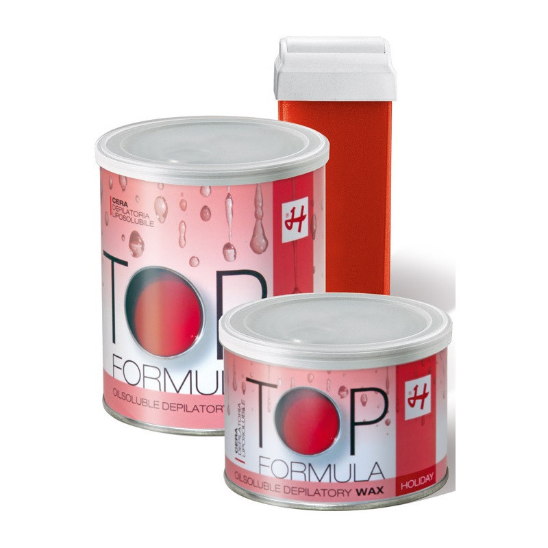 HOLIDAY TOP Hårfjerningsvoks, rød 800ml