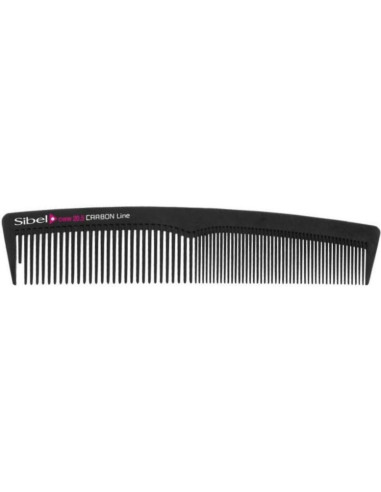 Comb for hair cutting and styling, carbon, antistatic, very durable 20.5cm