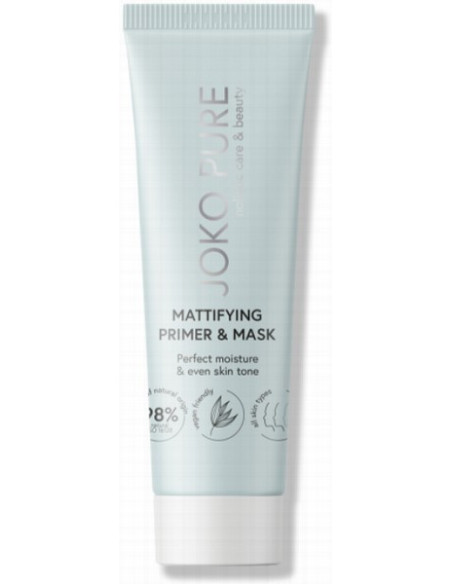 JOKO PURE Maske-primer matterende, aloe vera-ekstrakt/tea tree-olie