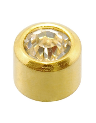 24ct Z MINI April øreringe, par