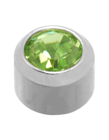 B Augusts øreringe, lukket stel, par