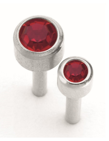 B January øreringe, i lukket ramme, par