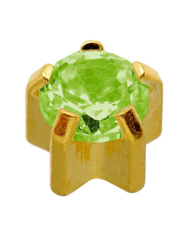 24 karat Z Augusts, øreringe i...