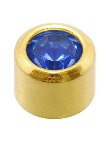 24ct Z MINI September øreringe, par