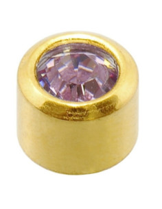 24ct Z MINI June øreringe, par