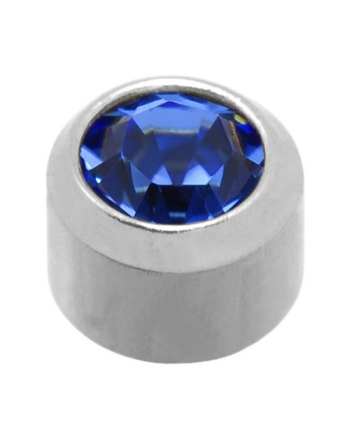 B September øreringe, i lukket ramme,...