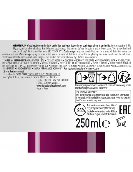 Curl Expression cremet gel til udtryksfuld hårform 250 ml