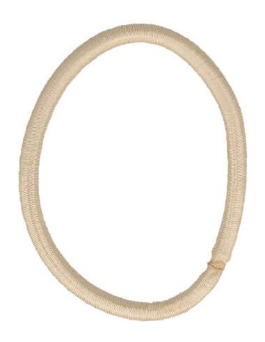 Hårbånd, tykke, guld, 10 stk.