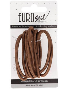 Hårbånd, tykke, brune, 10 stk.