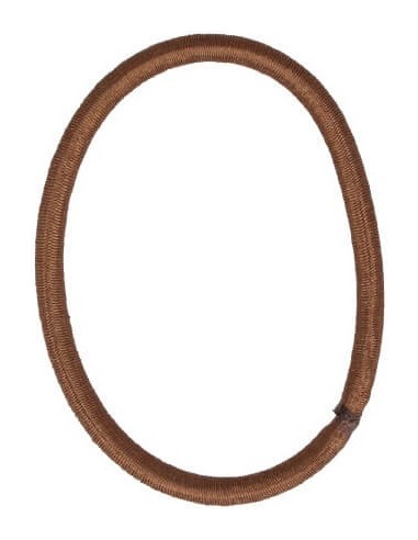 Hårbånd, tykke, brune, 10 stk.