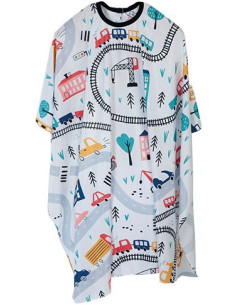 Skærekappe, børne, bilmotiver