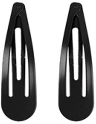 Hårspænder, 5 cm, sorte 24 stk.