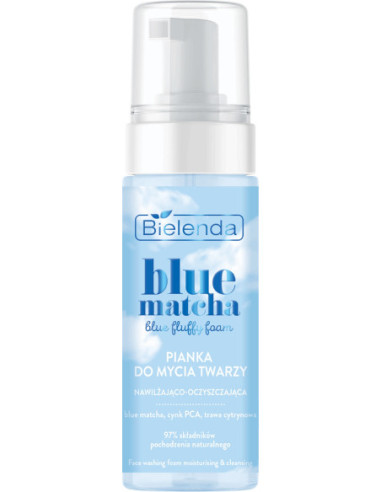 BLUE MATCHA Skummende ansigtsrens,...