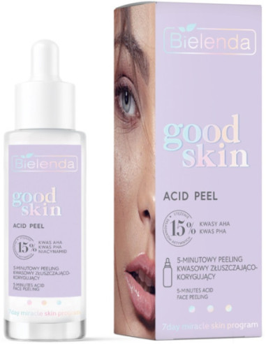 GOOD SKIN ACID PEEL 5-minute acid peeling exfoliating and correcting AHA + PHA acids 30g