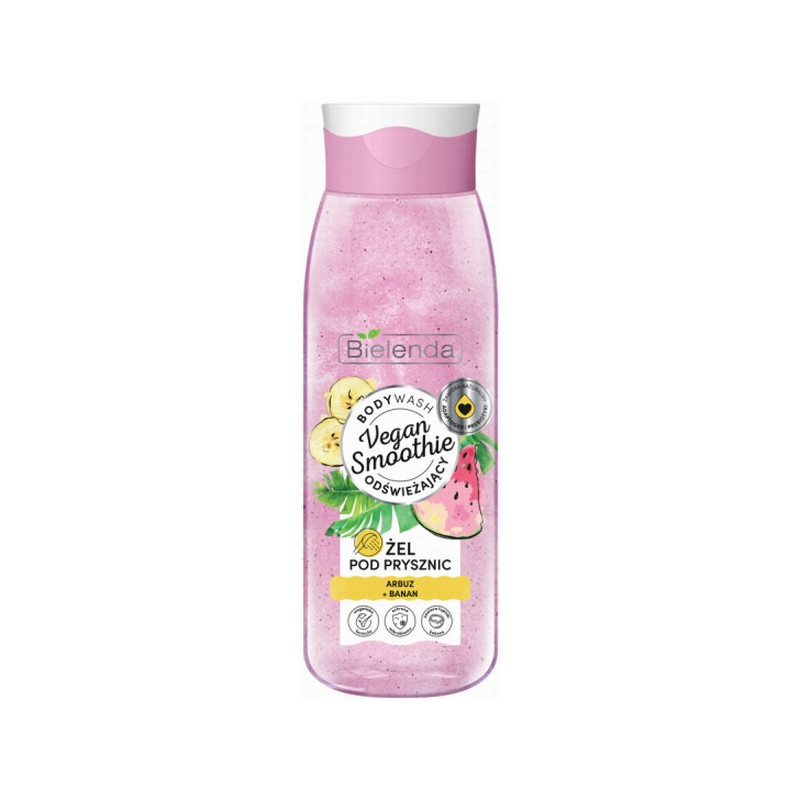 VEGAN SMOOTHIE dušas želeja, arbūzs+banāns, 400ml