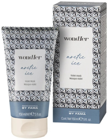 WondHer Arctic ismaske med violet...