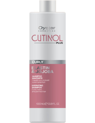 CUTINOL PLUS CURLY Šampūns cirtainiem matiem, mīkstinošs, elastībai, jojobas eļļa 1000ml