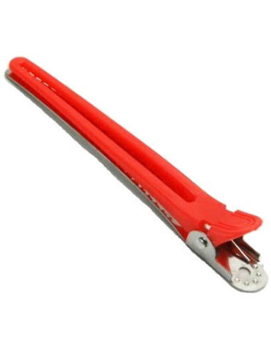 Hårspænder, metal - plastik 10 cm