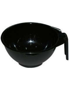 Hårfarveskål med håndtag, sort