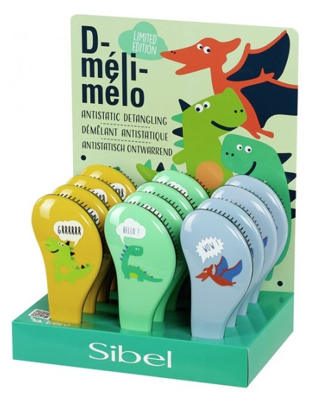 Hårbørste Dino D-Meli-Melo Mini