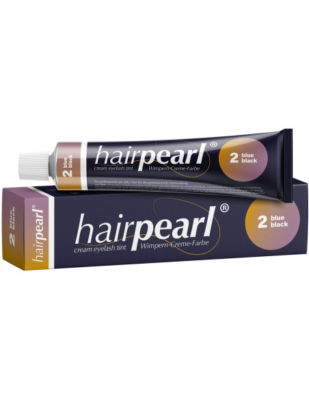 Hairpearl Creme Øjenvippefarve Nr. 2 Blå Sort