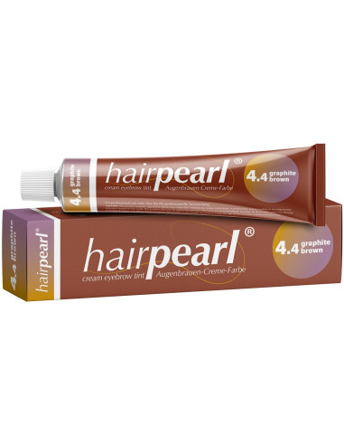 Hairpearl Krēmveida uzacu tonis Nr. 4.4 Grafīta brūns 20ml