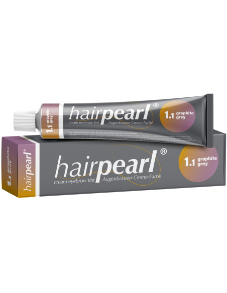 Hairpearl Creme Øjenvippefarve nr. 1.1 Grafitgrå 20ml