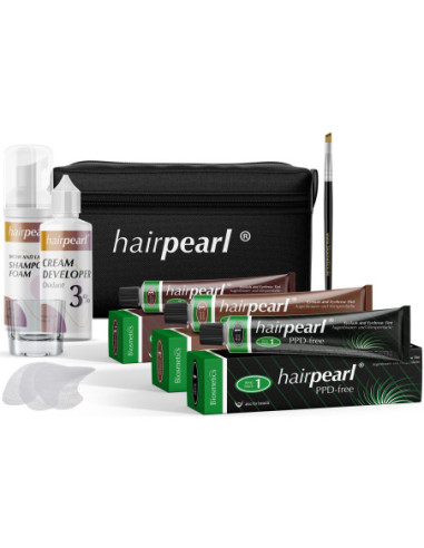 Hairpearl PPD-fri øjenvippe- og...