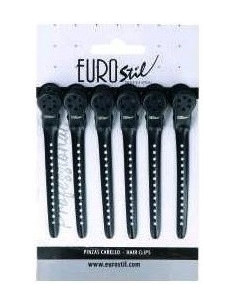 Klips, ænder, metal, sorte,...