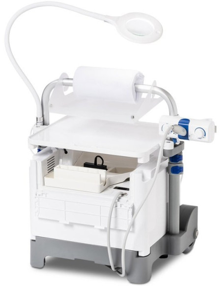 FLYBOX SPRAY pedicureapparat / mobil arbejdsstation med Pododent PLUS L