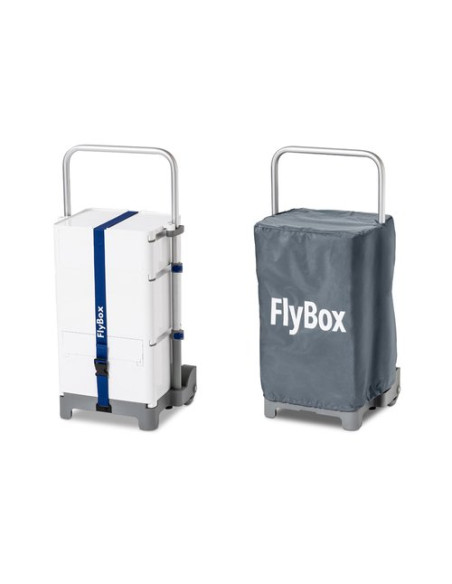 FLYBOX SPRAY pedicureapparat / mobil arbejdsstation med Pododent PLUS L