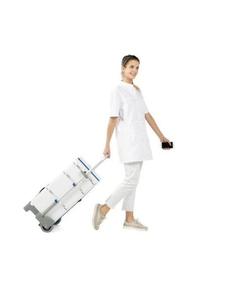 FLYBOX Vakuum manicure-/pedicureapparat/mobil arbejdsstation med PDV 40 PLUS