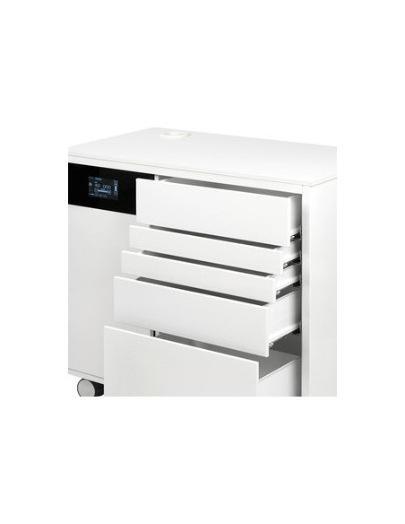 Manicure/pedicure-apparat/arbejdsstation Spray+vakuum MiniPod Cab NT100 LED + PDV 40 PLUS
